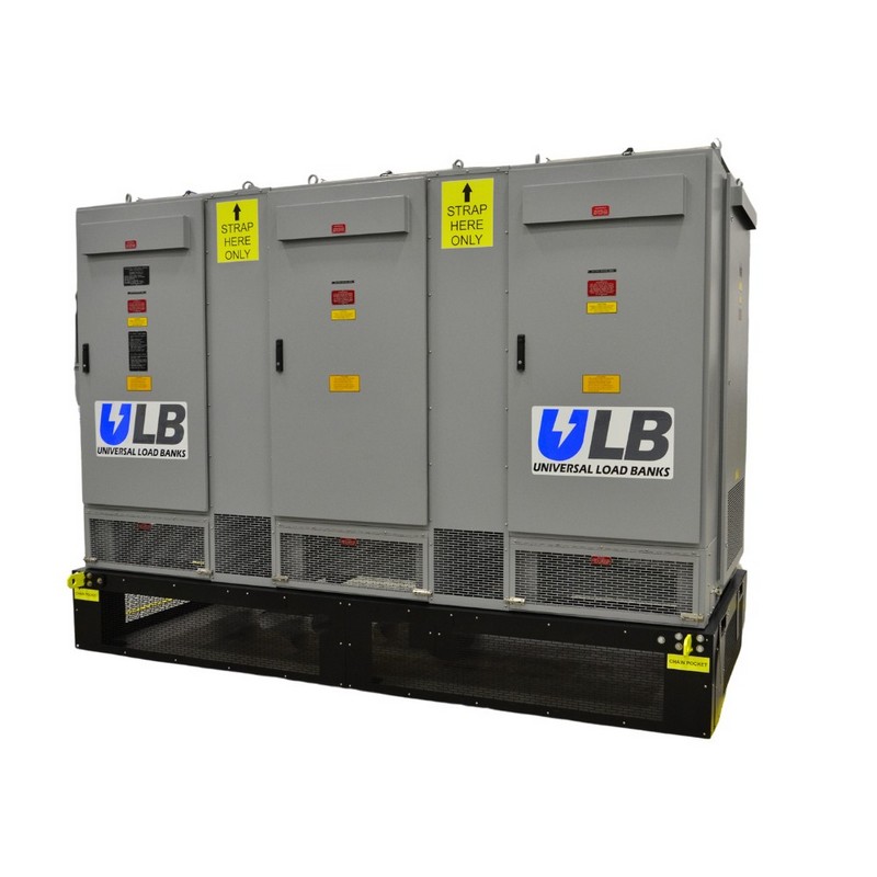 The R3000 AC stationary load bank is the new standard for power system testing. Providing a full continuous 3000 kW at 480 VAC. Designed for continuous outdoor operation the R3000 is the ideal choice for load testing in rugged Service or Rental environments.